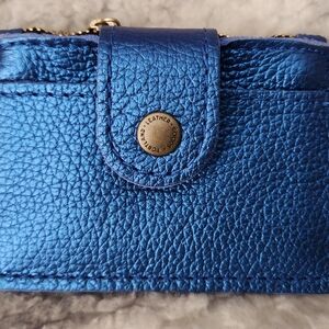 Comet Blue Leather Sabrina Wallet From Portland Leather Goods